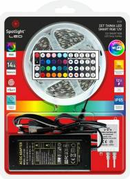 ΣΕΤ LED 5M 14,4W/m RGB Πολύχρωμο WIFI