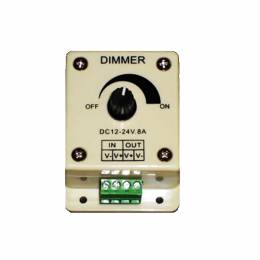 Led Dimmer Επίτοιχο 12V/24V(8Α)