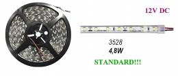 Ταινία LED 5Μ 4.8W/m IP65 12V DC