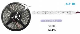 Ταινία LED 5M 14.4W/m IP65 24V DC