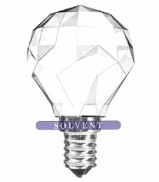 Λαμπτήρας LED Crystal Γλομπάκι E14 3W Warm Θερμό 3000 K