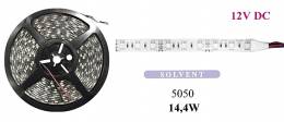 Ταινία LED 5M 14.4W/m IP65 12V DC