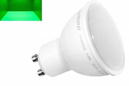 Λαμπτήρας LED GU10 3W 230V Μπλε/Πράσινο